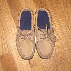 Boys sherry topsiders - size 1.5